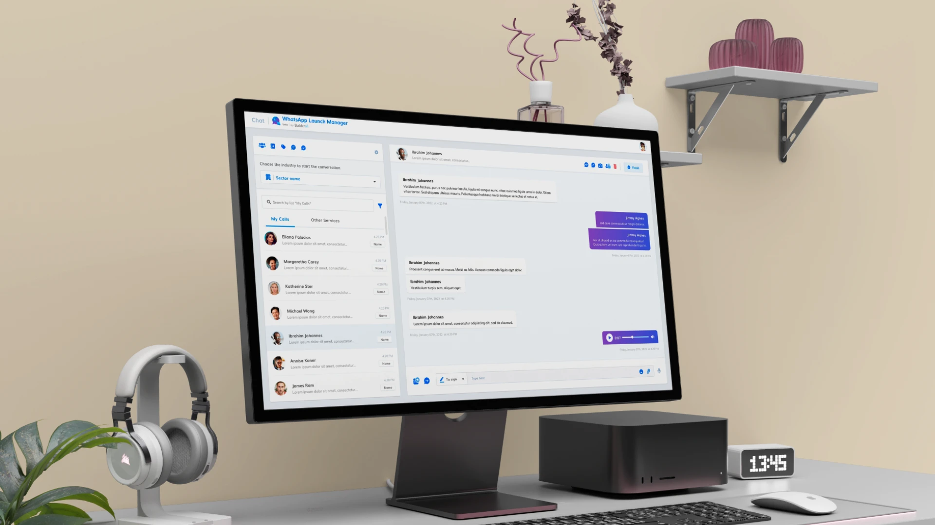 Chatbot · WhatsApp Launch Manager